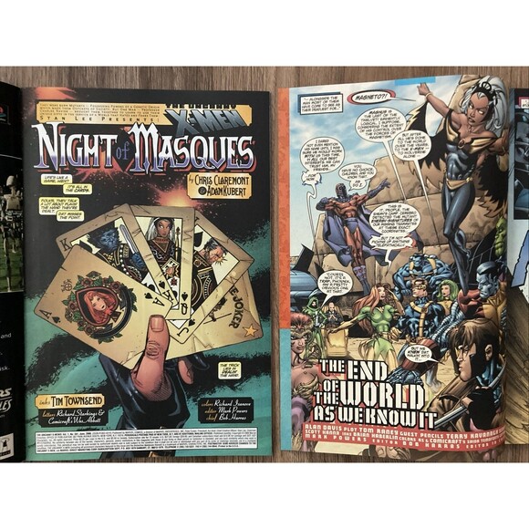 Uncanny X-Men: No. 376, 377, 379-81. Marvel Comics (2000) Apocalypse, Revolution - Picture 4 of 5